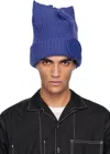 Charles Jeffrey Loverboy Blue Box Beanie In Blue