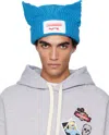 Charles Jeffrey Loverboy Blue Chunky Ears Beanie In Blue