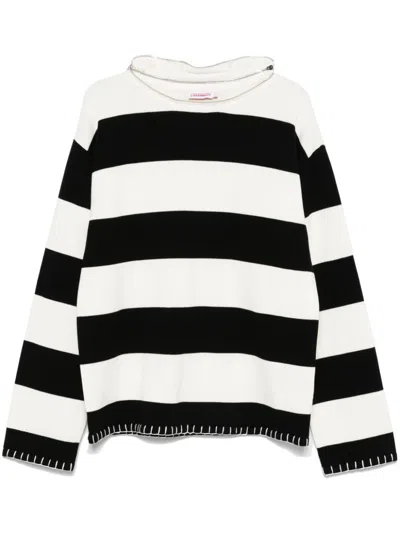 Charles Jeffrey Loverboy Boo Jumper In Black