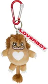 Charles Jeffrey Loverboy Brown Character Plush Keychain In Lion