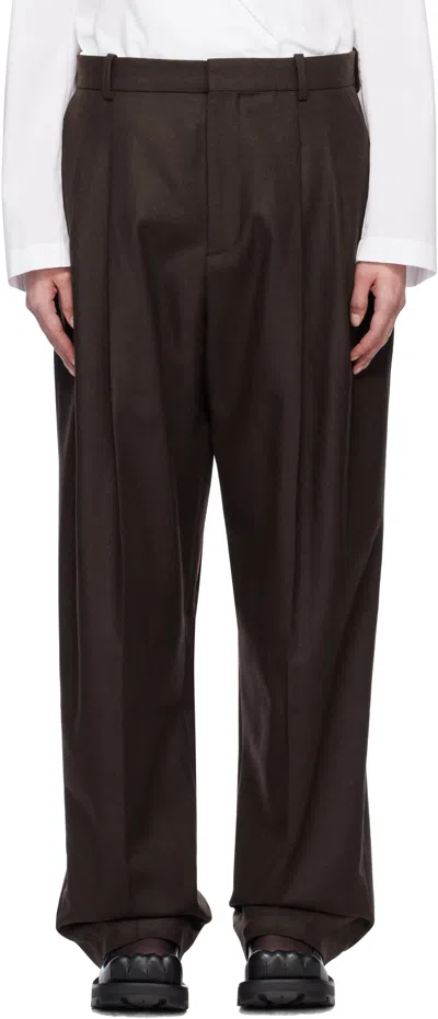 Charles Jeffrey Loverboy Brown Edinburgh Trousers