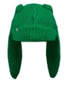 Charles Jeffrey Loverboy Bunny Beanie In Green