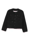 Charles Jeffrey Loverboy Button-up Fitted Jacket In Gray