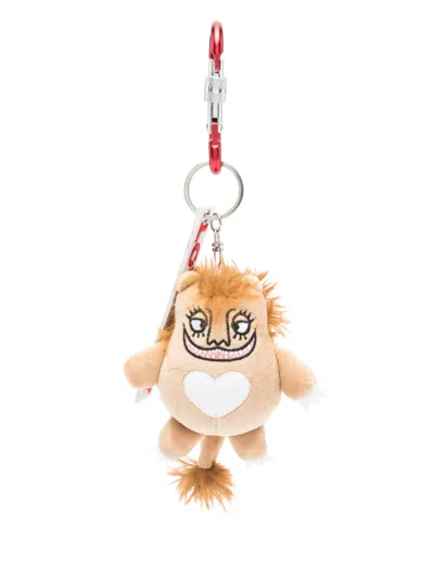 Charles Jeffrey Loverboy Character Plush Keyring In Brown