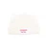 Charles Jeffrey Loverboy Supa Massive Beanie Hat In White