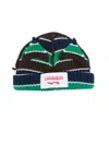 Charles Jeffrey Loverboy Chunky Ears Beanie Hat In Blue