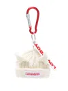Charles Jeffrey Loverboy Chunky Ears Beanie Keyring In Weiss