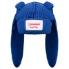Charles Jeffrey Loverboy Chunky Rabbit Beanie In Blue