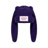 Charles Jeffrey Loverboy Chunky Rabbit Beanie In Blue