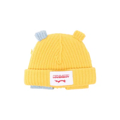 Charles Jeffrey Loverboy Chunky Rabbit Beanie In Multi