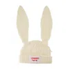 Charles Jeffrey Loverboy Chunky Rabbit Beanie In White