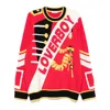 Charles Jeffrey Loverboy Intarsia-logo Sweater