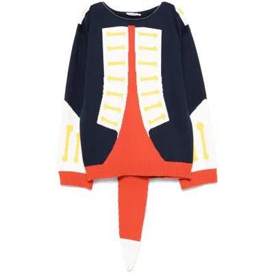 Charles Jeffrey Loverboy Animal Boo Sweater In Multicolor