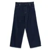 Charles Jeffrey Loverboy Knitted-patch Wide-leg Jeans