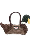 Charles Jeffrey Loverboy Duck Tote Bag In Brown