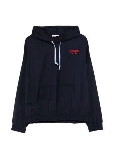 Charles Jeffrey Loverboy Ears Kagool Drawstring Hoodie In Blue