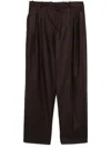 Charles Jeffrey Loverboy Brown Edinburgh Trousers In Brown