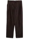 Charles Jeffrey Loverboy Brown Edinburgh Trousers In Brown