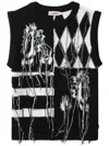 Charles Jeffrey Loverboy Bestickte Weste In Schwarz