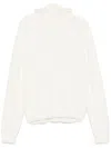 Charles Jeffrey Loverboy Fluffy Ears Balaclava Jumper In Neutrals
