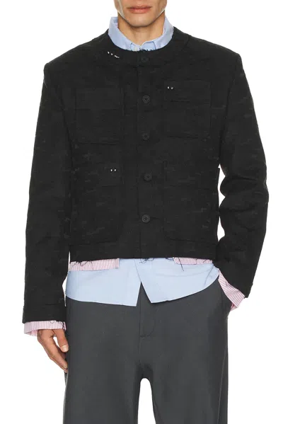 Charles Jeffrey Loverboy French Bitch Jacket In Black