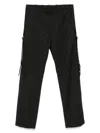 Charles Jeffrey Loverboy Glasgow Trousers In Black