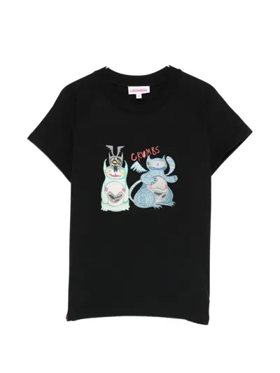 Charles Jeffrey Loverboy Graphic-print T-shirt In Black