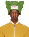 Charles Jeffrey Loverboy Green Chunky Ears Beanie In Green