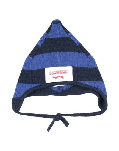 Charles Jeffrey Loverboy Hat Blue Size Onesize Lambswool, Nylon