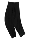 Charles Jeffrey Loverboy High-waisted Trousers In Black
