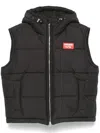 Charles Jeffrey Loverboy Black Kitty Vest In Black