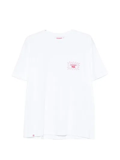Charles Jeffrey Loverboy Label Graphic T-shirt In White