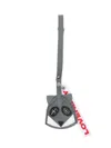 Charles Jeffrey Loverboy Leather Charm In Gray