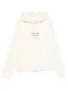 Charles Jeffrey Loverboy Logo-embroidered Hoodie In White