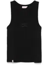 Charles Jeffrey Loverboy Logo-embroidered Tank Top In Black