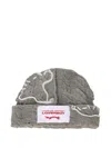 Charles Jeffrey Loverboy Logo-patch Beanie In Gray