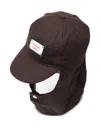 Charles Jeffrey Loverboy Logo-plaque Flap Cap In Brown