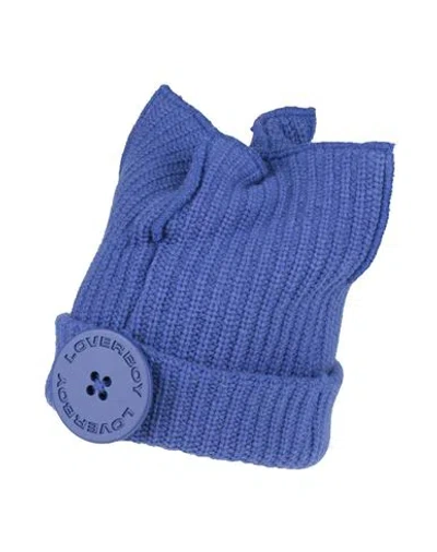 Charles Jeffrey Loverboy Man Hat Bright Blue Size Onesize Lambswool