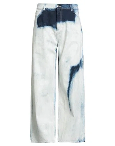 Charles Jeffrey Loverboy Man Jeans Blue Size 34 Cotton