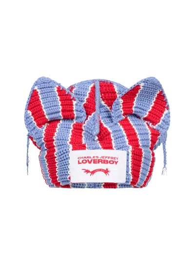 Charles Jeffrey Loverboy Men's Chunky Ears Beanie In Multi
