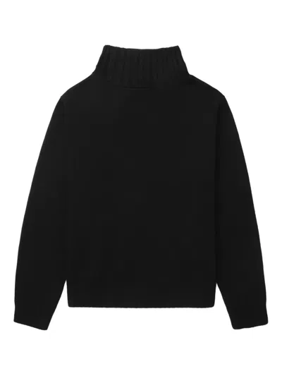 Charles Jeffrey Loverboy Merino Wool Sweater In 黑色