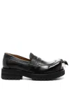 Charles Jeffrey Loverboy Moggies Loafer In Black