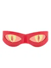 Charles Jeffrey Loverboy Neko Sunglasses In Red