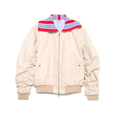 Charles Jeffrey Loverboy Neutral Jackets In Beige
