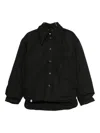 Charles Jeffrey Loverboy Padded Shirt Jacket In Black