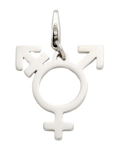 Charles Jeffrey Loverboy Pendant Silver Size - Metal In Metallic