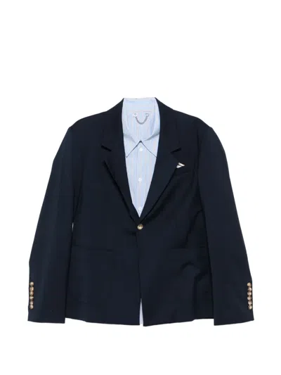 Charles Jeffrey Loverboy Pocket '5 Minutes Early' Jacket In Blue