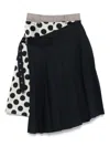 Charles Jeffrey Loverboy Polka-dot Pleated Shorts