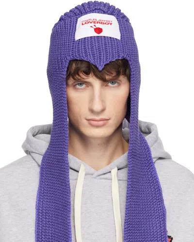 Charles Jeffrey Loverboy Purple Clash Of Clans Edition Witch Scarf Beanie