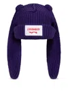 Charles Jeffrey Loverboy Chunky Rabbit Beanie In Blue